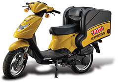 Express 50 (Delivery Scooter), one of the kind 50cc scooter available in the market. Express 50 (Delivery Scooter)