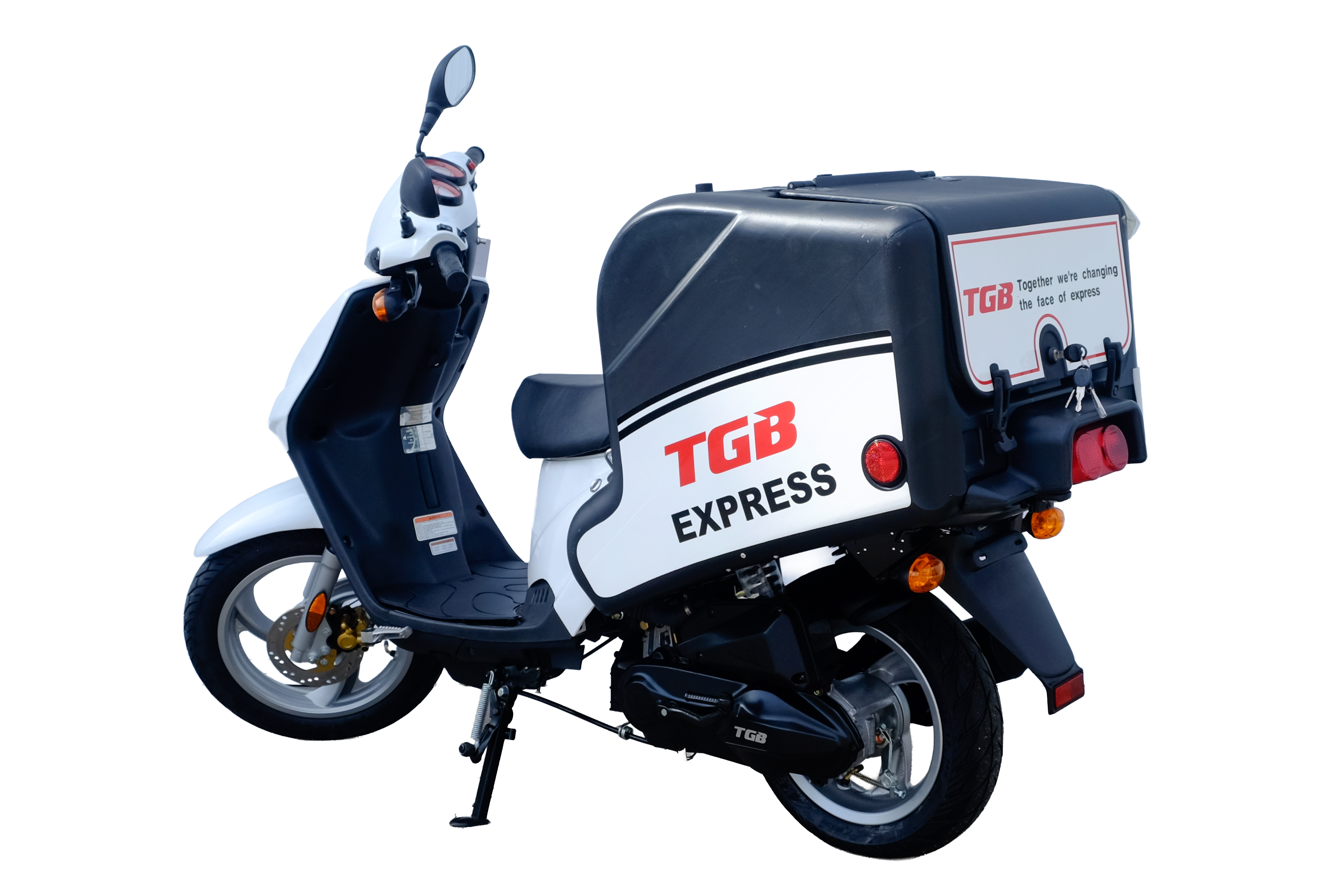 TGB Express 50 — rear view