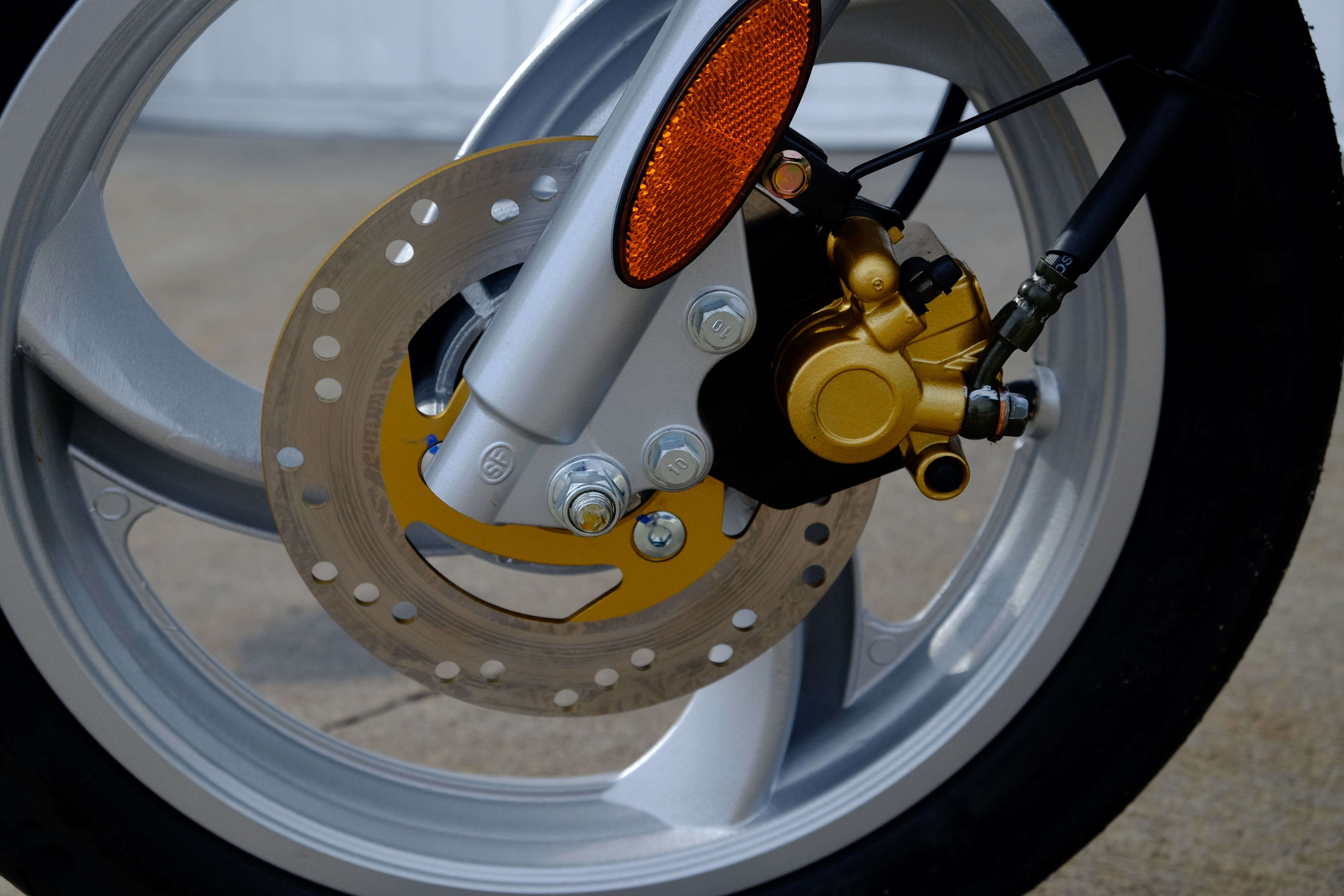TGB Express 50 — disc brake